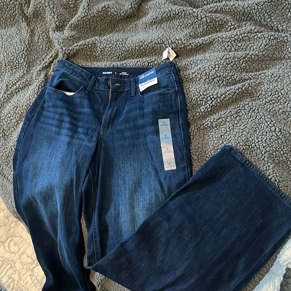 Old Navy Wow Wide Leg Jeans Size 8